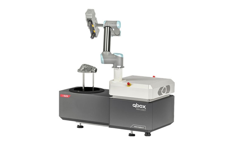 Minicobot is ideal in the most saturated of the metrological rooms.  Metrology: The Robotic Measuring Cells 3 10