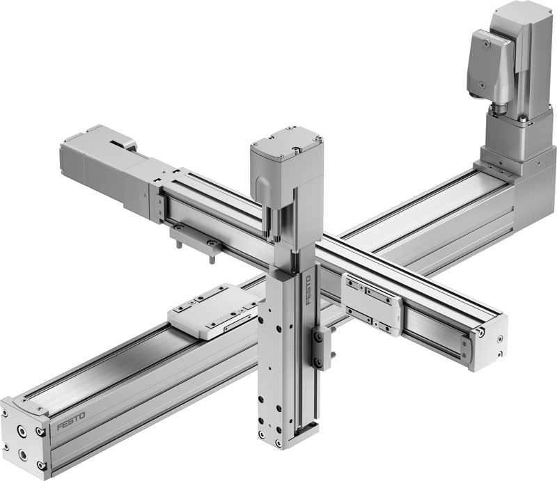 The ELGC mechanical axes allows a simple and fast assembly.  Assembly Focuses on Electric Automation 2 1