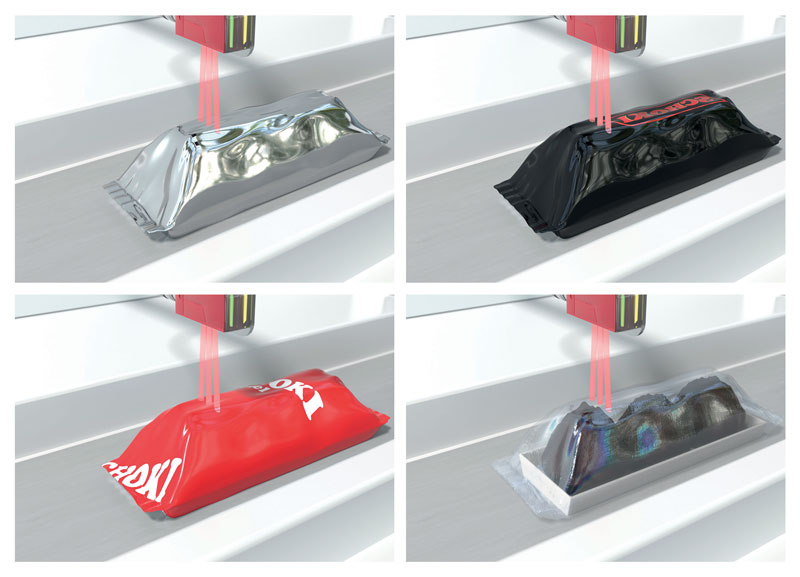 It is possible to detect packaging  with a wide range of colors and transparency.  The Sensor Becomes Intelligent 3 7